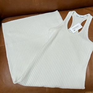 NWT VINCE Rib Knit Raceback Body-Con Dress VINCE - size XS